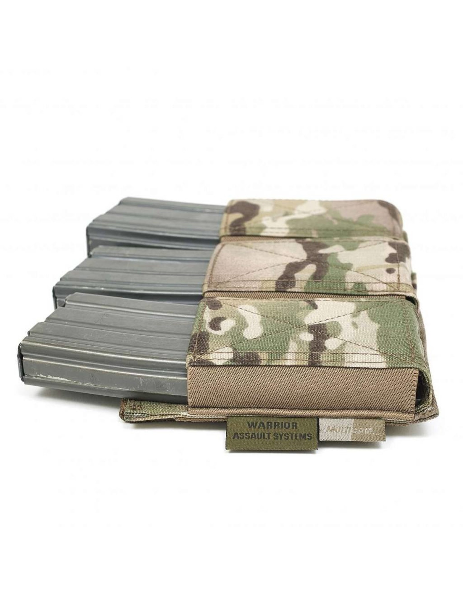 Warrior Triple Elastic Mag Pouch - MultiCam