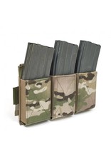 Warrior Triple Elastic Triple Mag Pouch - MultiCam