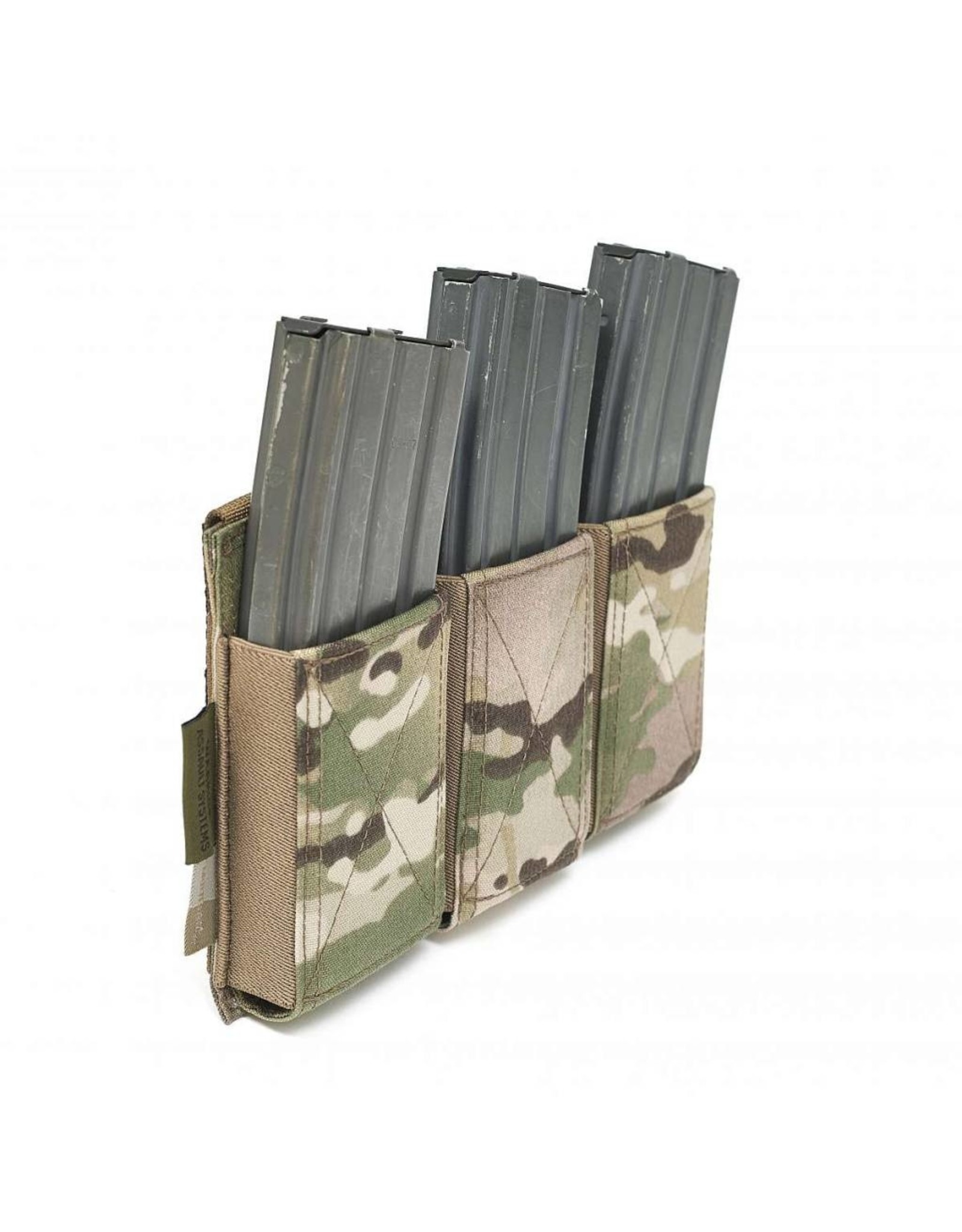 Warrior Triple Elastic Triple Mag Pouch - MultiCam