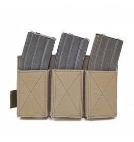 Warrior Elastic Triple Mag Pouch - Coyote Tan