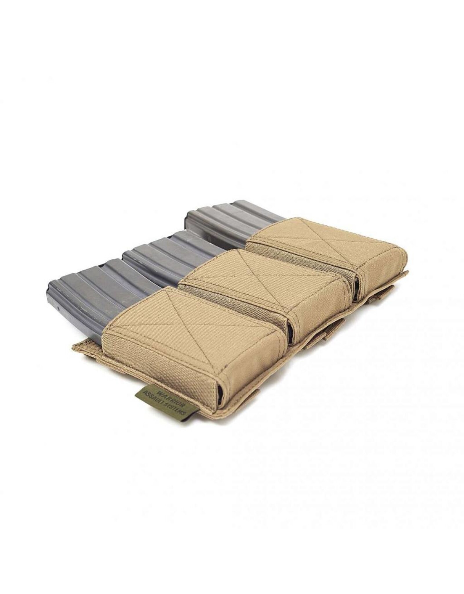 Warrior Elastic Triple Mag Pouch - Coyote Tan