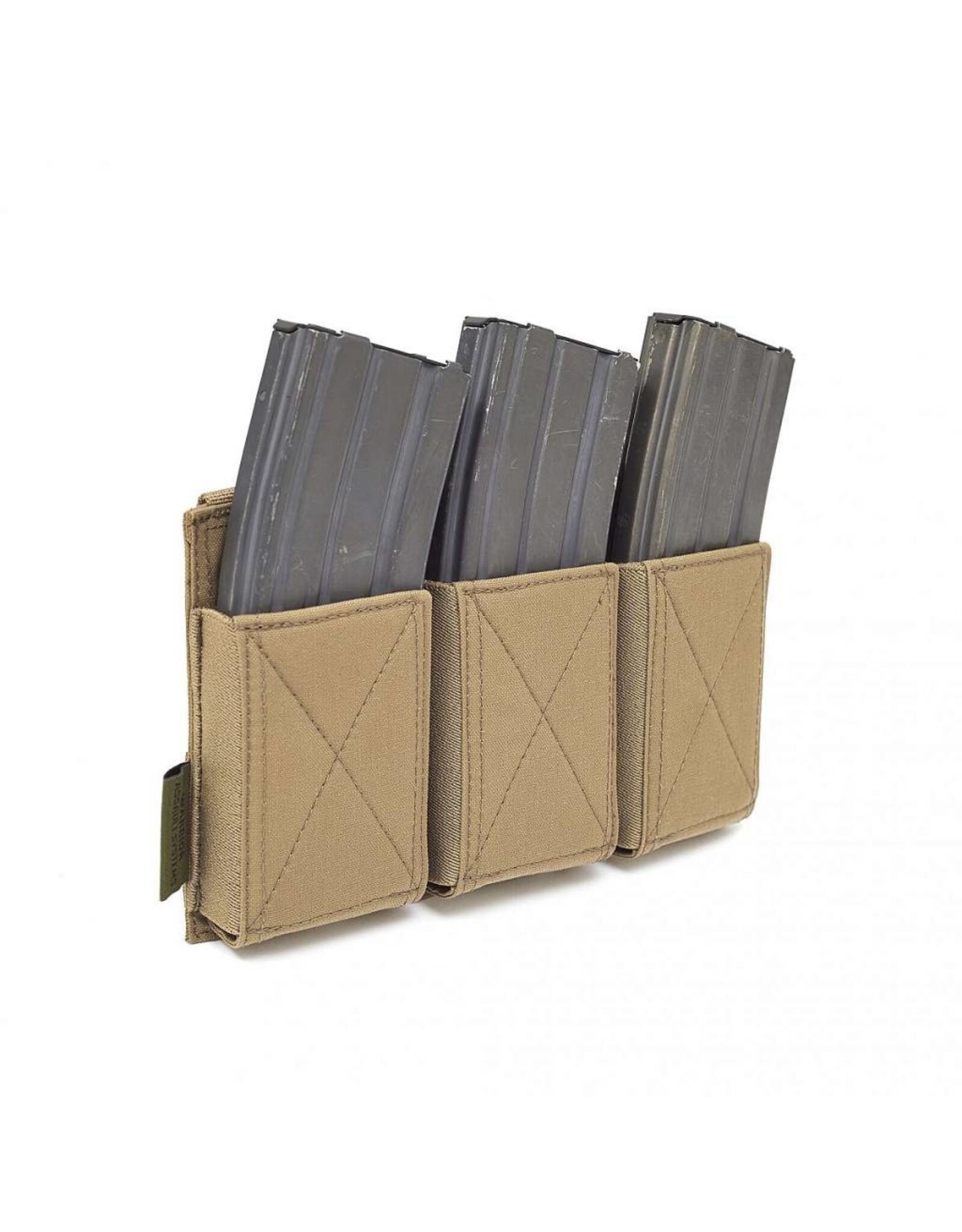 Warrior Elastic Triple Mag Pouch - Coyote Tan