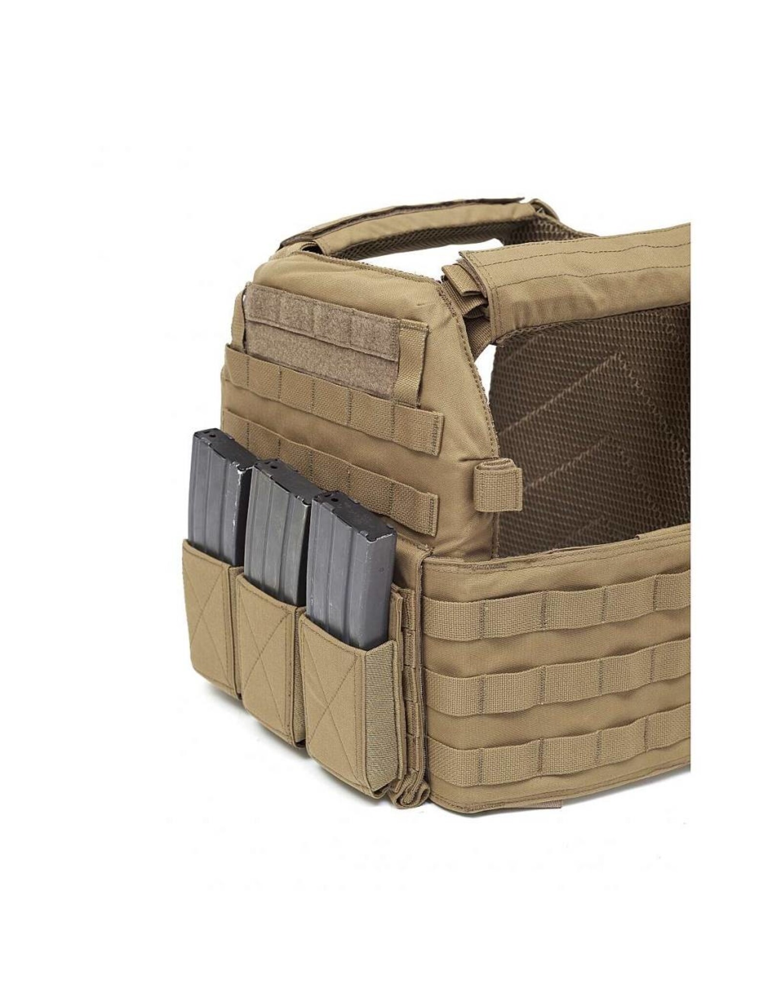 Warrior Elastic Triple Mag Pouch - Coyote Tan