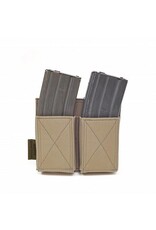 Warrior Double Elastic Mag Pouch - Coyote Tan