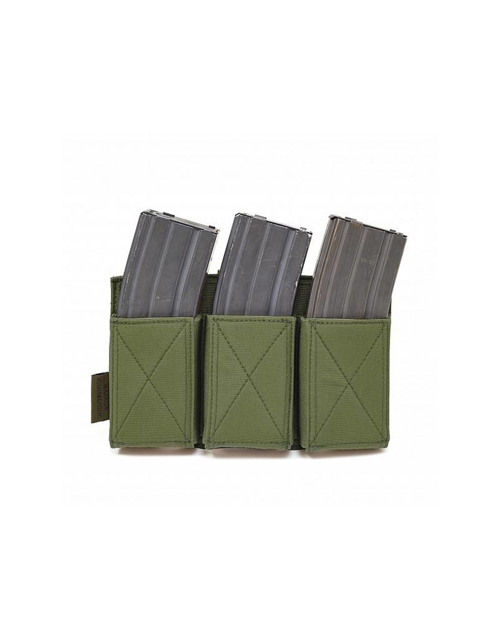 Warrior Triple Elastic Mag Pouch - Olive Drab
