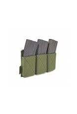 Warrior Triple Elastic Mag Pouch - Olive Drab