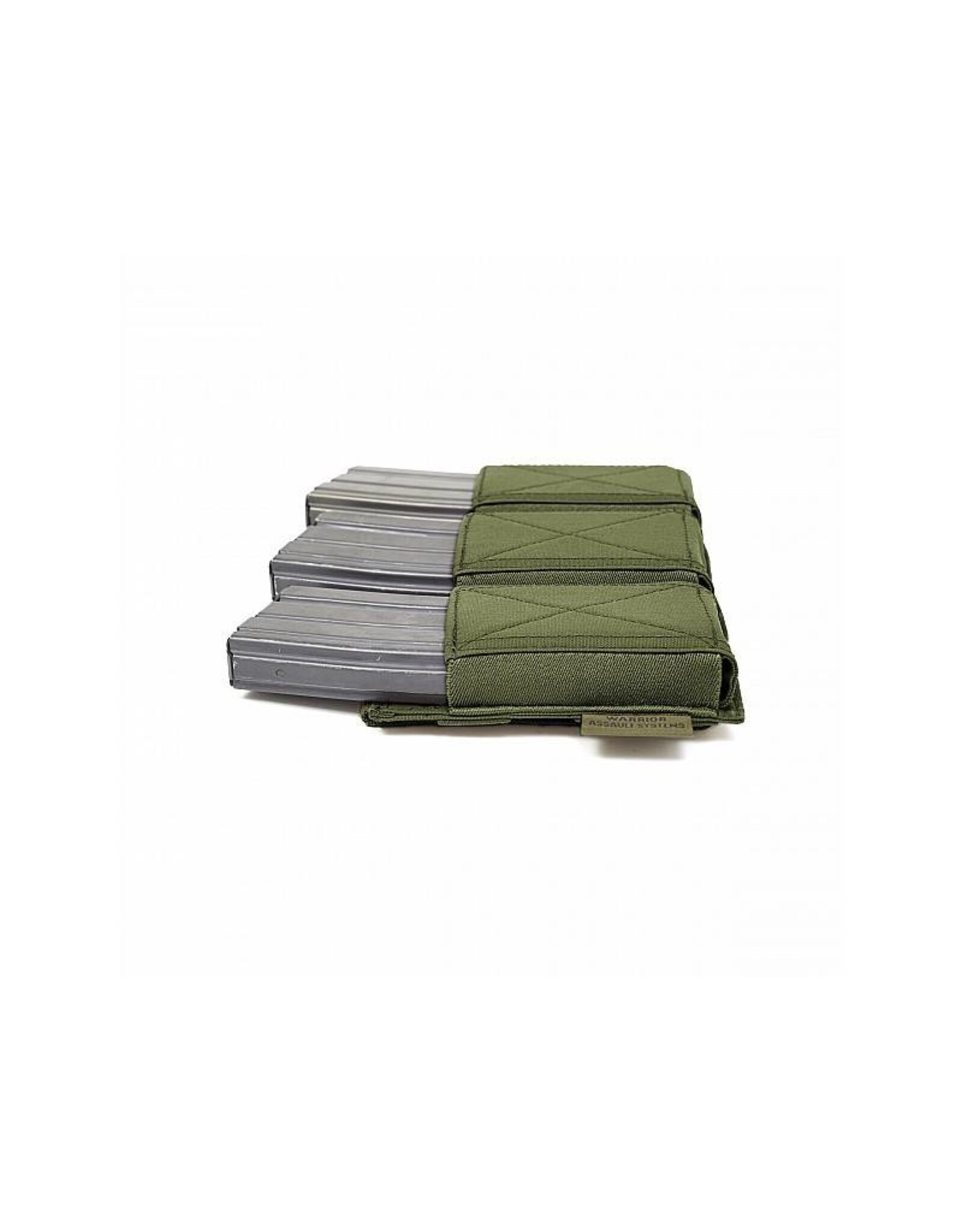 Warrior Triple Elastic Mag Pouch - Olive Drab