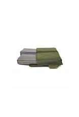 Warrior Elastische Doppelmagazintasche - Olive Drab