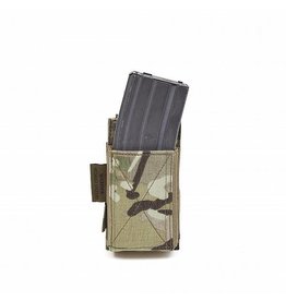 Warrior Single Elastic Mag Pouch - MultiCam