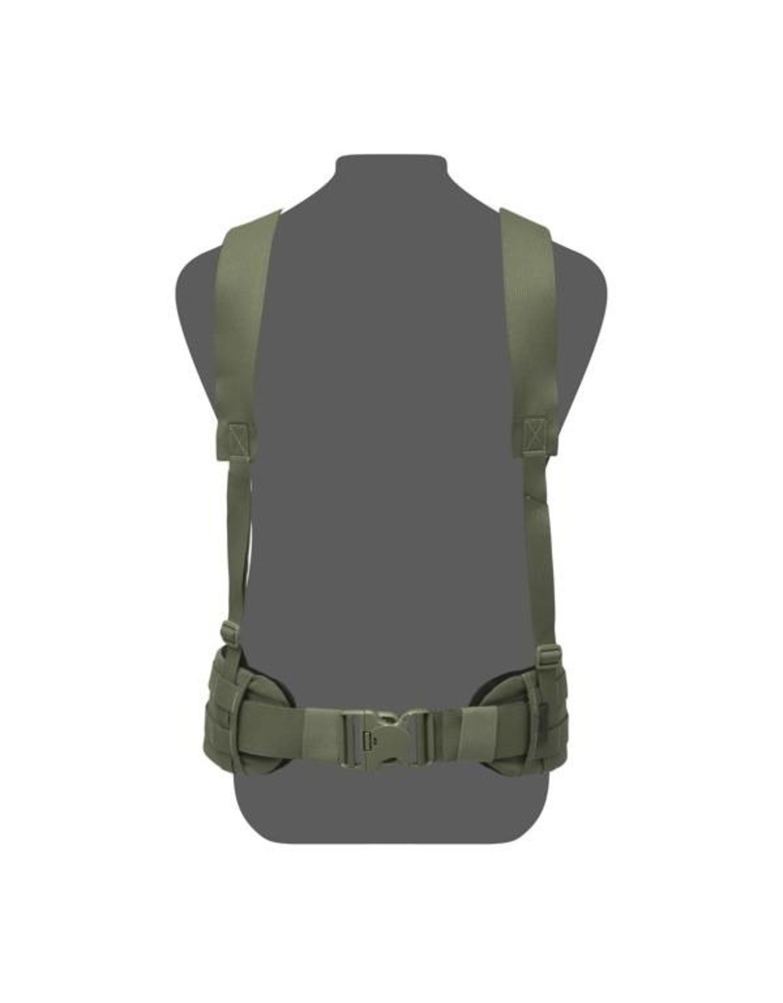 Warrior Slim Line Harness - Olive Drab