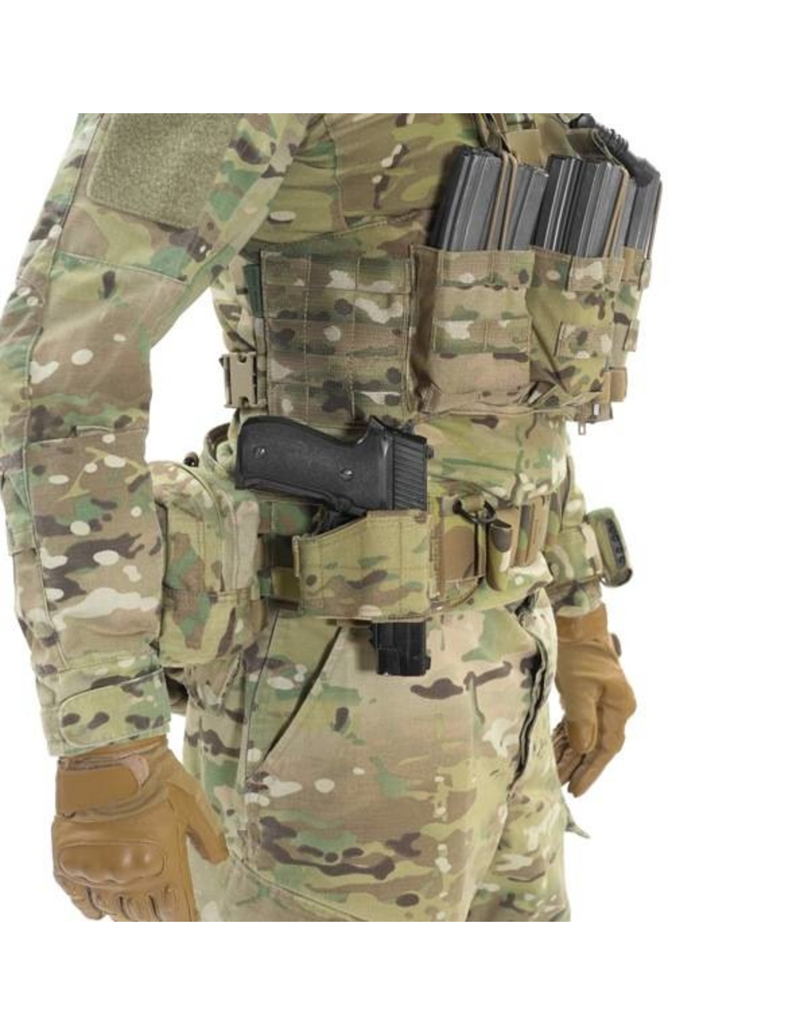 Warrior Universal-Pistole-Pistolenhalfter - links HÃ¤ndigkeit MultiCam
