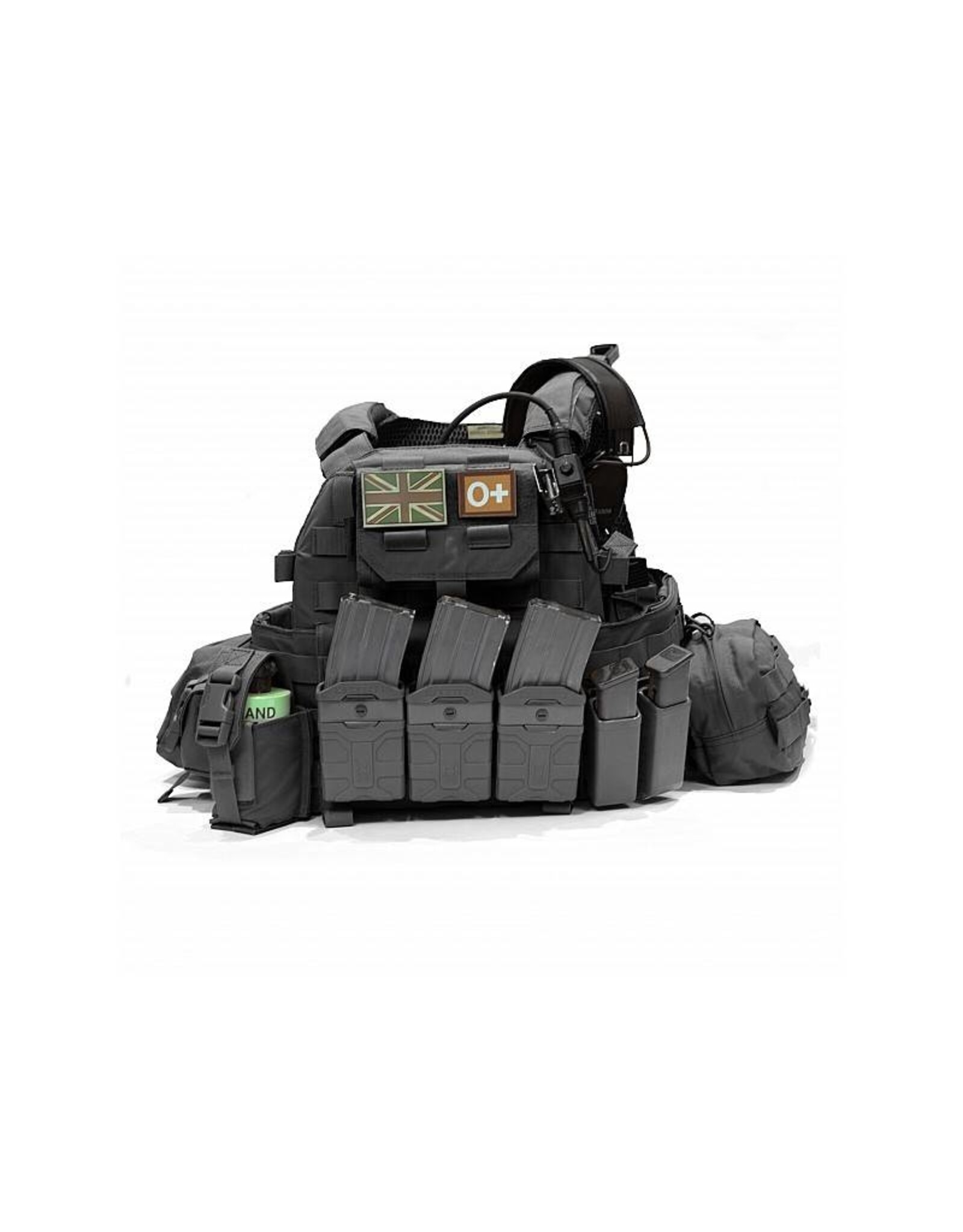 Warrior Polymer 5.56mm Mag - Black