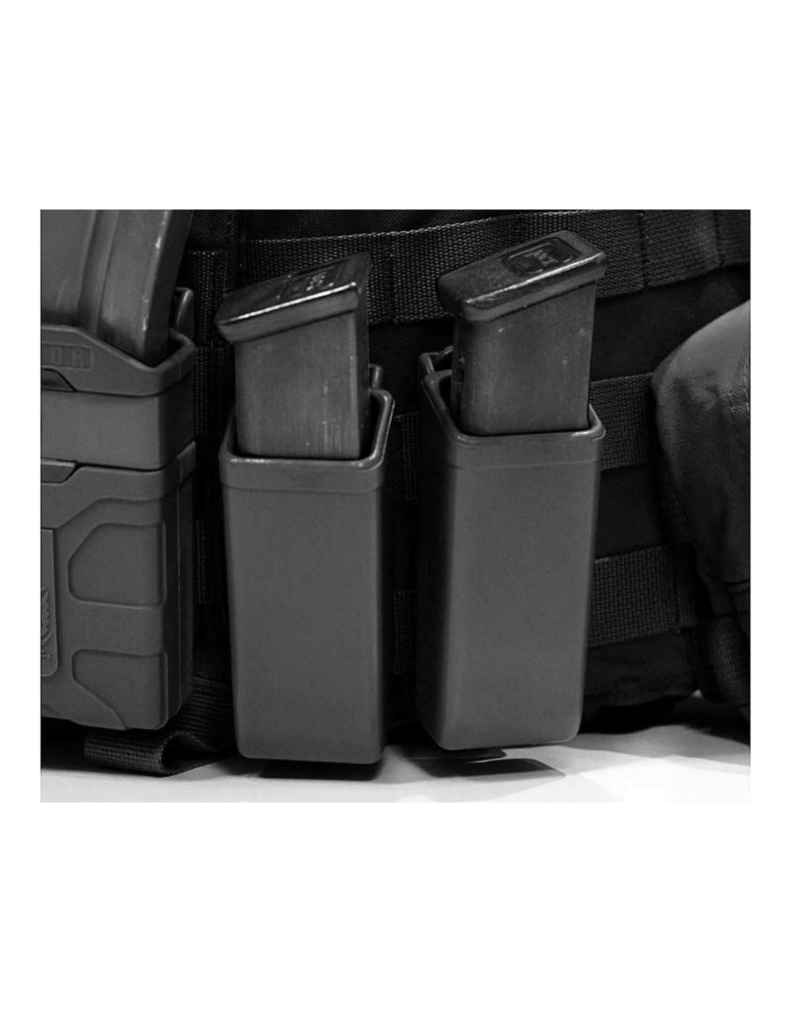 Warrior Polymer Mag 9mm - Black