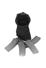 Warrior Slimline Foldable Dump Pouch - Black