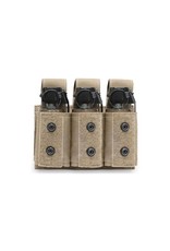 Warrior Triple 40mm Grenade/ Flashbang Pouch - Coyote Tan