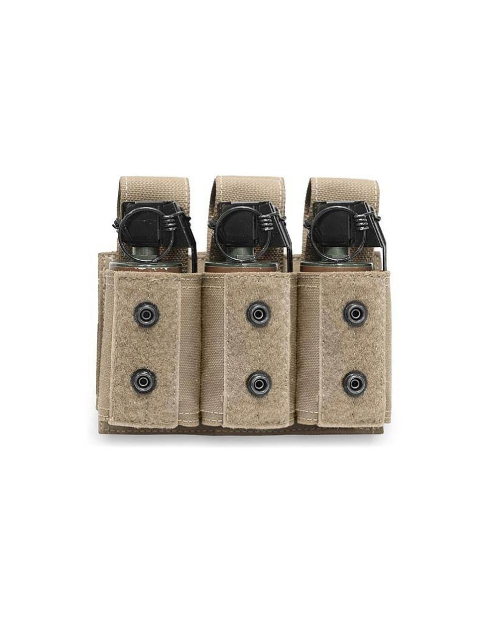 Warrior Triple 40mm Grenade/ Flashbang Pouch - Coyote Tan