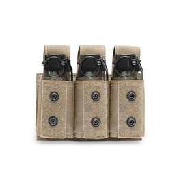 Warrior Triple 40mm Grenade/ Flashbang Pouch - Coyote Tan