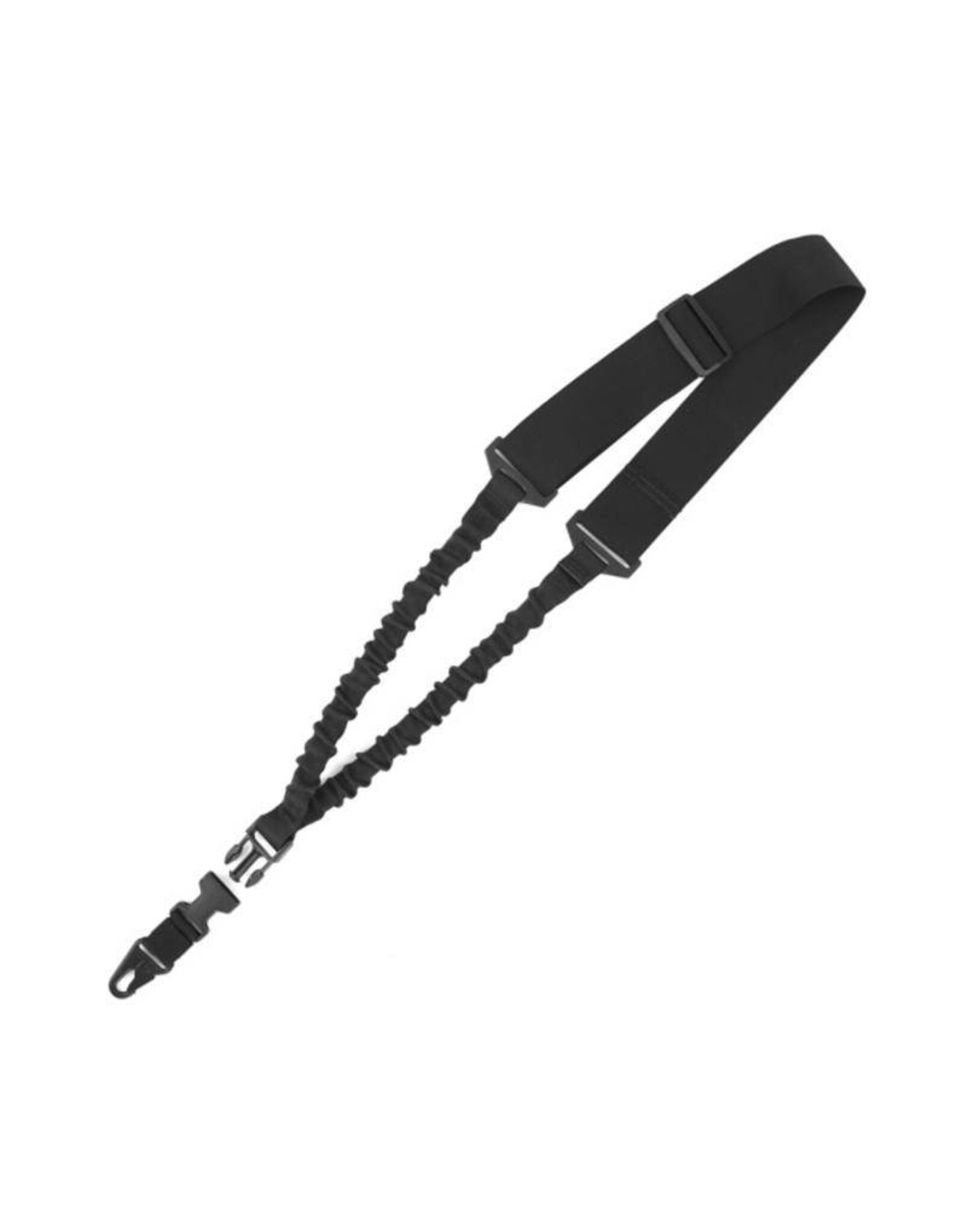 Warrior Elite OPS Single Point Bungee Sling H & K-Hook - Schwarz