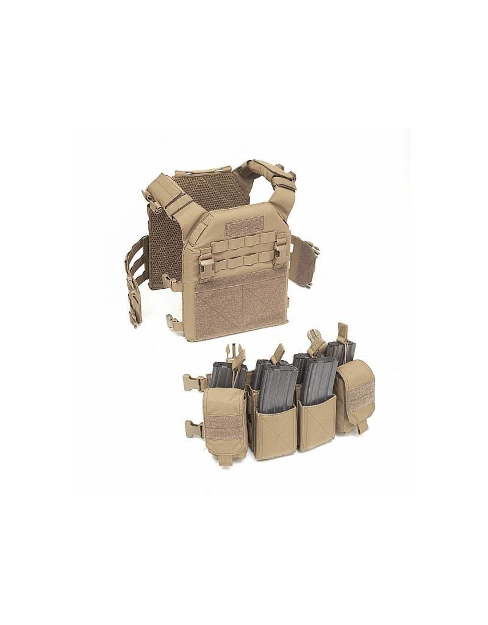 Warrior Recon Plate Carrier SAPI - Coyote Tan