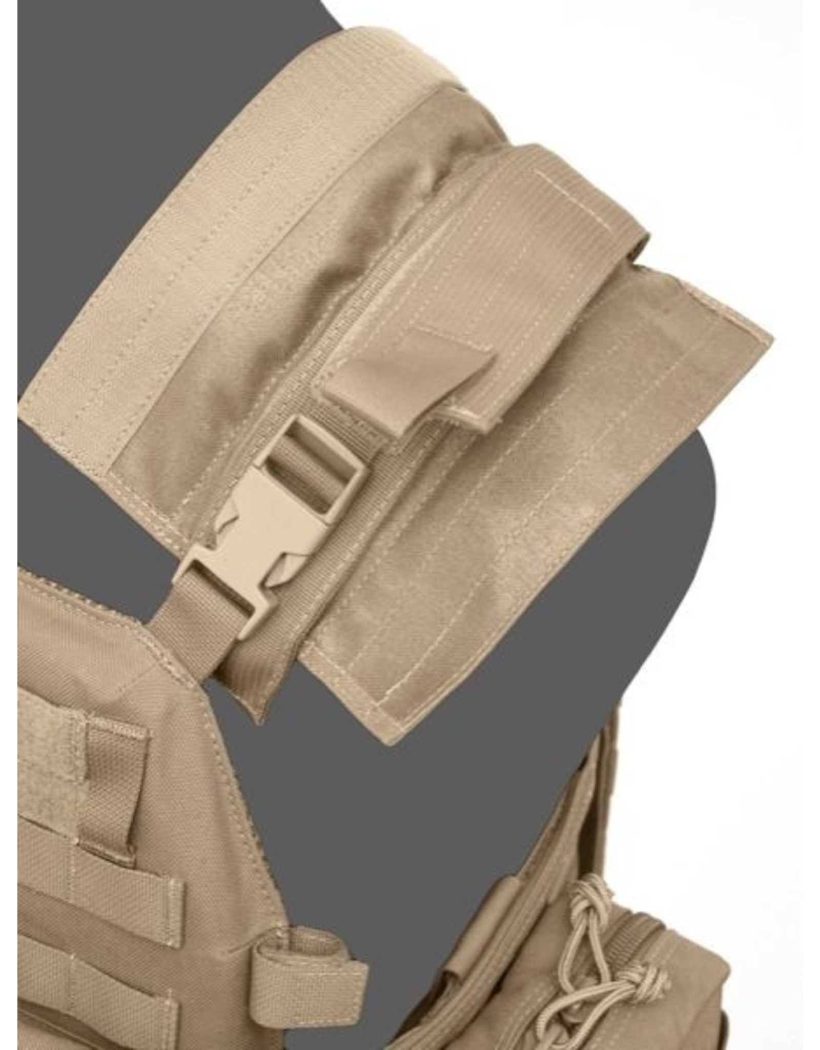 Warrior DCS Special Forces Plate Carrier Base - Coyote Tan