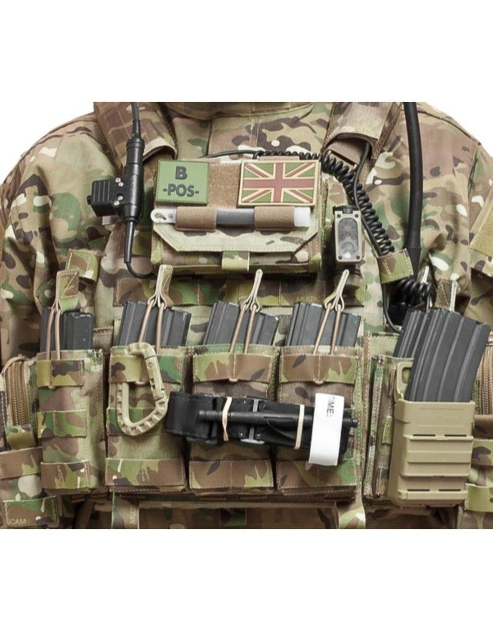Warrior Elite OPS Front Opening Admin Panel - MultiCam