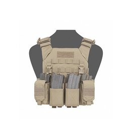 Warrior Recon Plate Carrier w Pathfinder Chest Rig - Coyote Tan