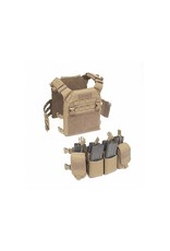 Warrior Recon Plate Carrier w Pathfinder Chest Rig - Coyote Tan