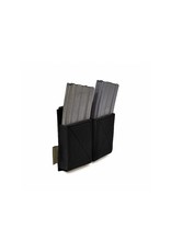 Warrior Double Elastic Mag Pouch - Black