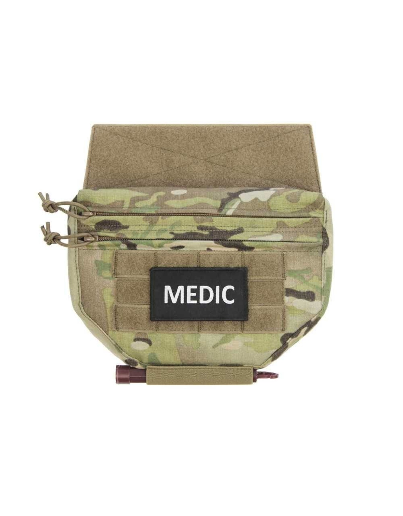 Warrior Drop Down Velcro Utility Pouch - MultiCam