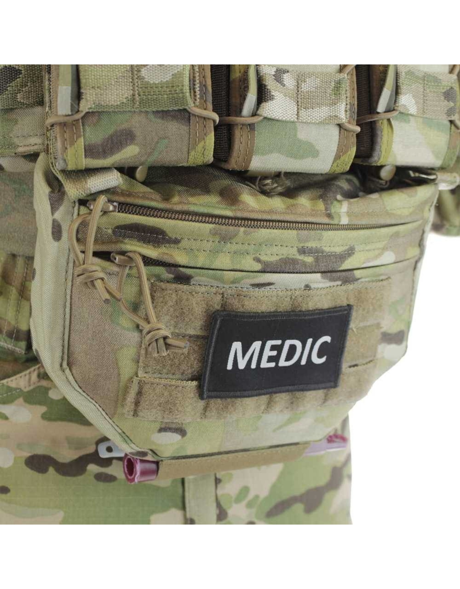 Warrior Drop Down Velcro Utility Pouch - MultiCam