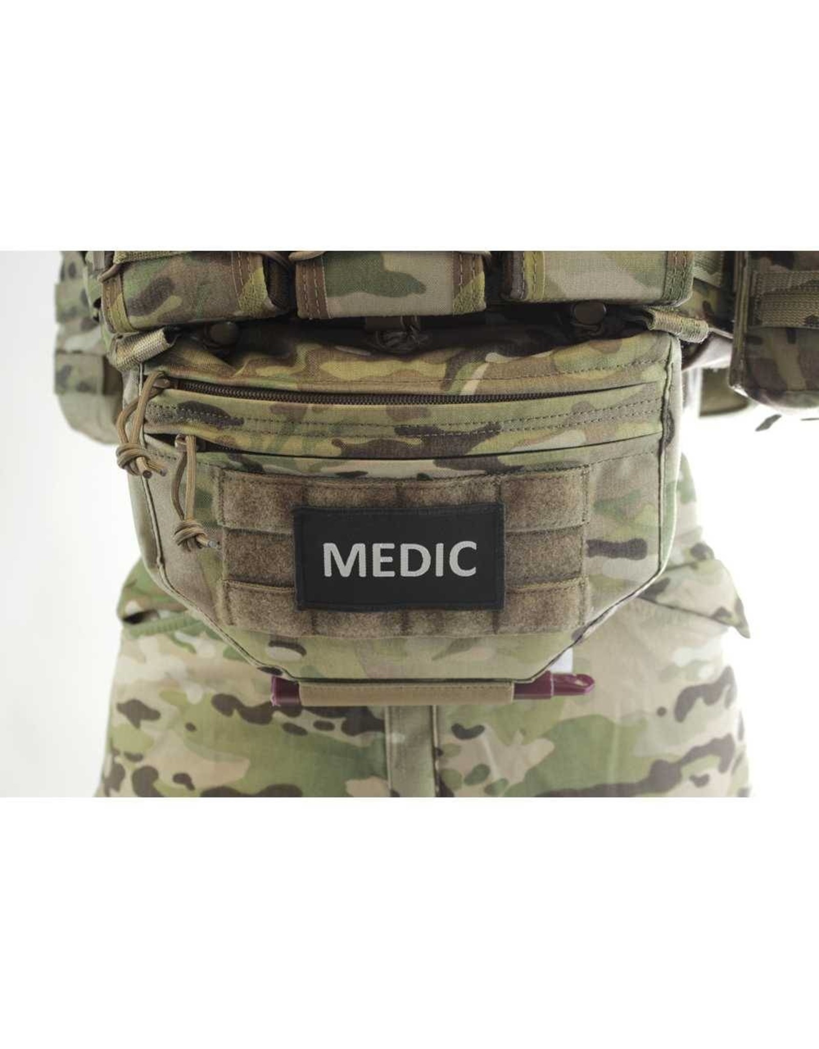 Warrior Drop Down Velcro Utility Pouch - MultiCam