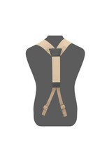 Warrior Slim Line Harness - Coyote Tan