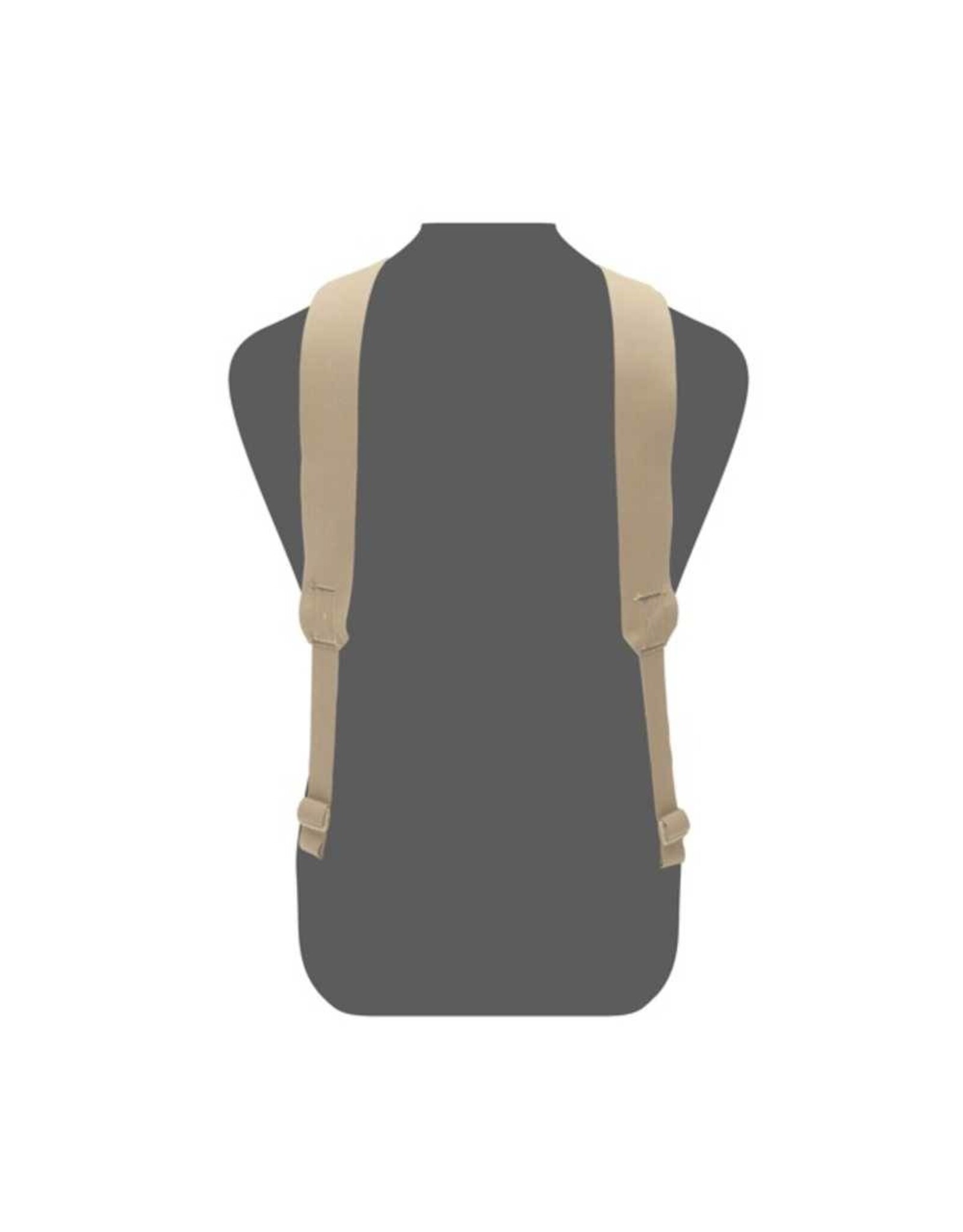 Warrior Slimline Harness - Coyote Tan