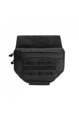 Warrior Drop Down Velcro Utility Pouch - Black