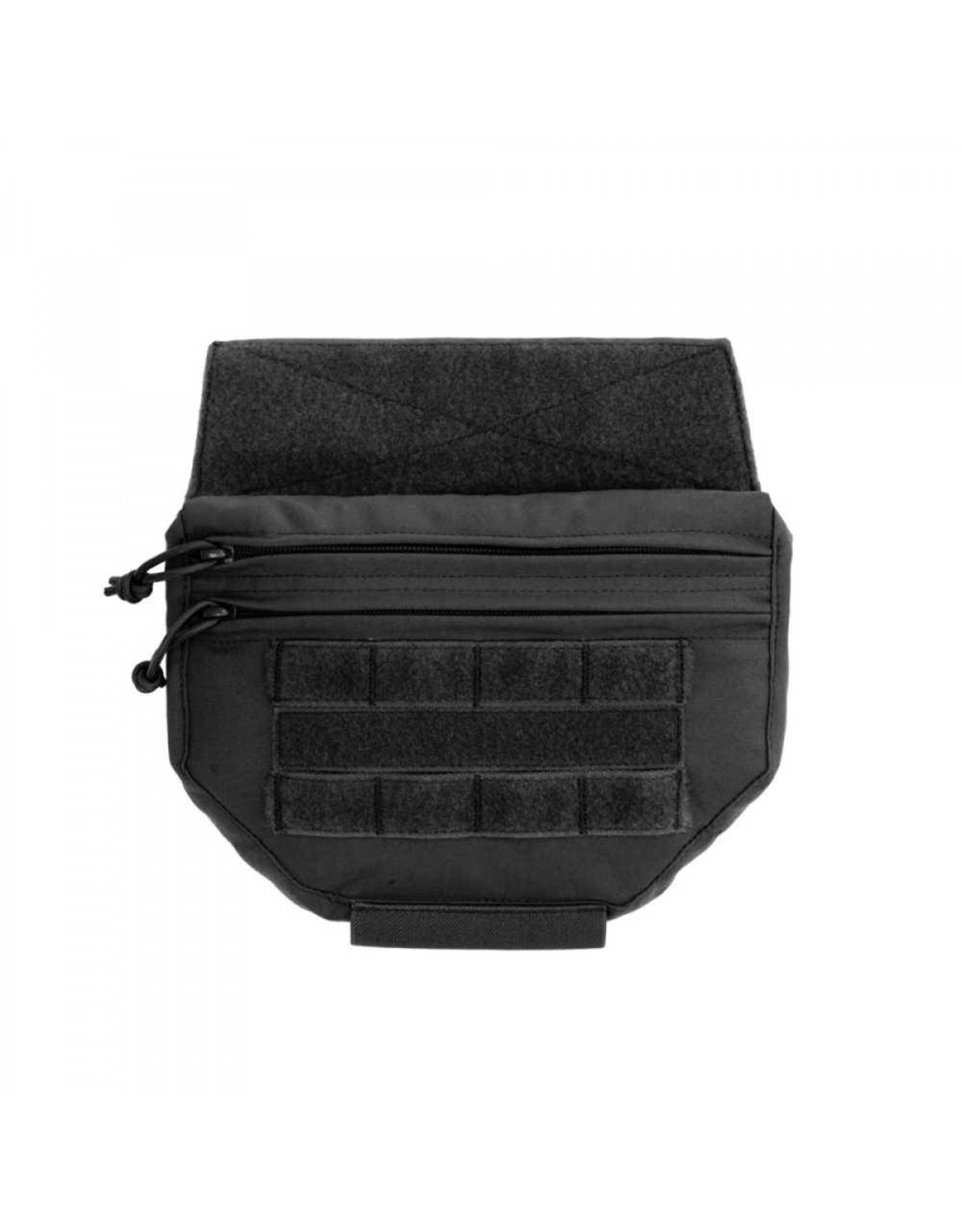 Warrior Drop Down Velcro Utility Pouch - Black