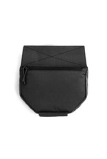 Warrior Drop Down Velcro Utility Pouch - Black