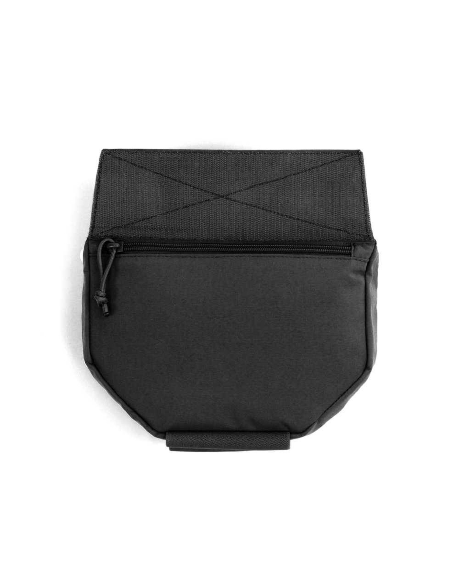 Warrior Drop Down Velcro Utility Pouch - Black