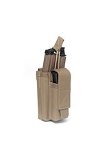 Warrior Single Open 5.56 Mag & 9mm pouch - Ranger Green