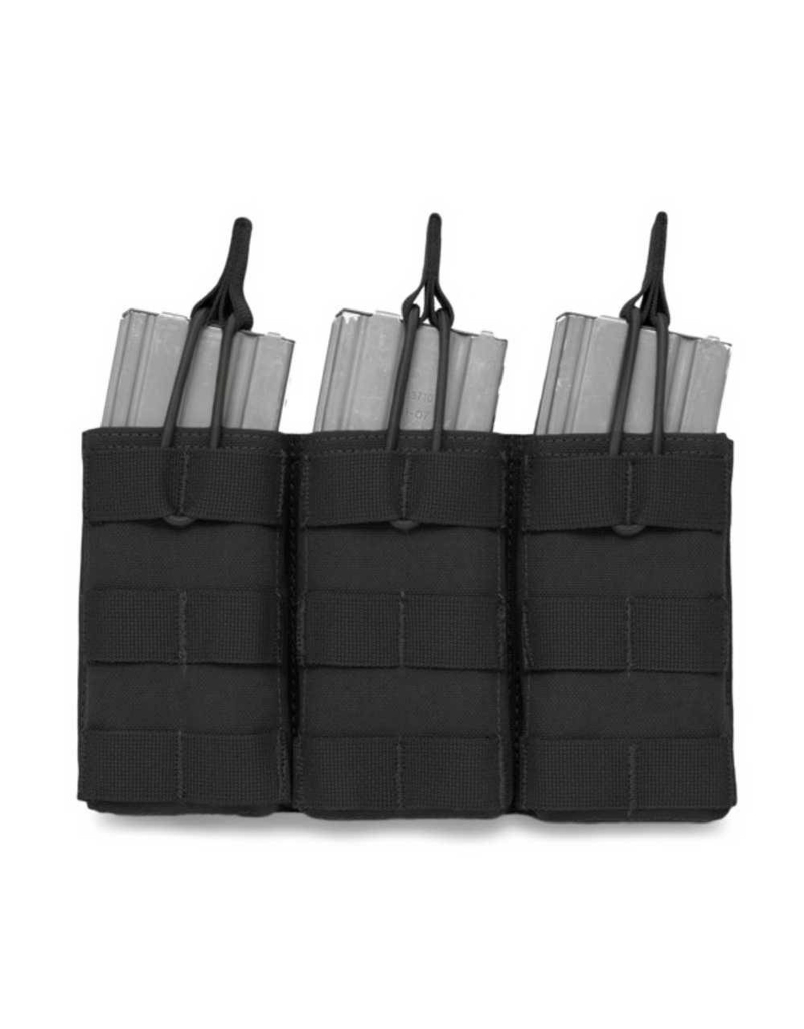 Warrior Open 5:56 Triple Mag Bungee Retention - Black