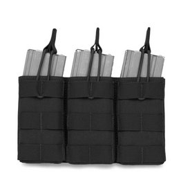 Warrior Open 5:56 Triple Mag Bungee Retention - Black