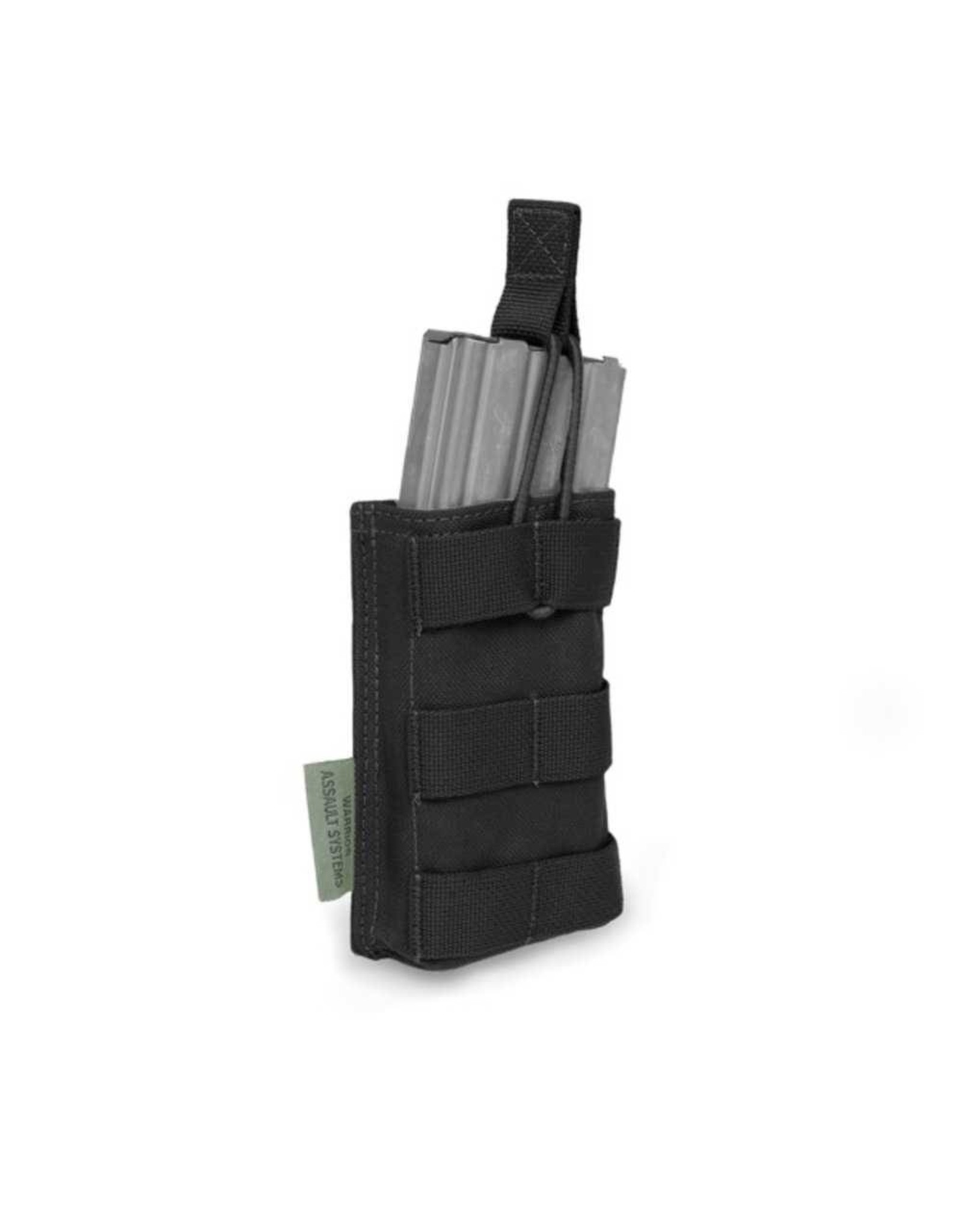 Warrior Single Open 5.56 Mag Bungee Retention- Black