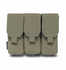 Warrior Elite OPS Triple 5.56 M4 Pouch - Ranger Green