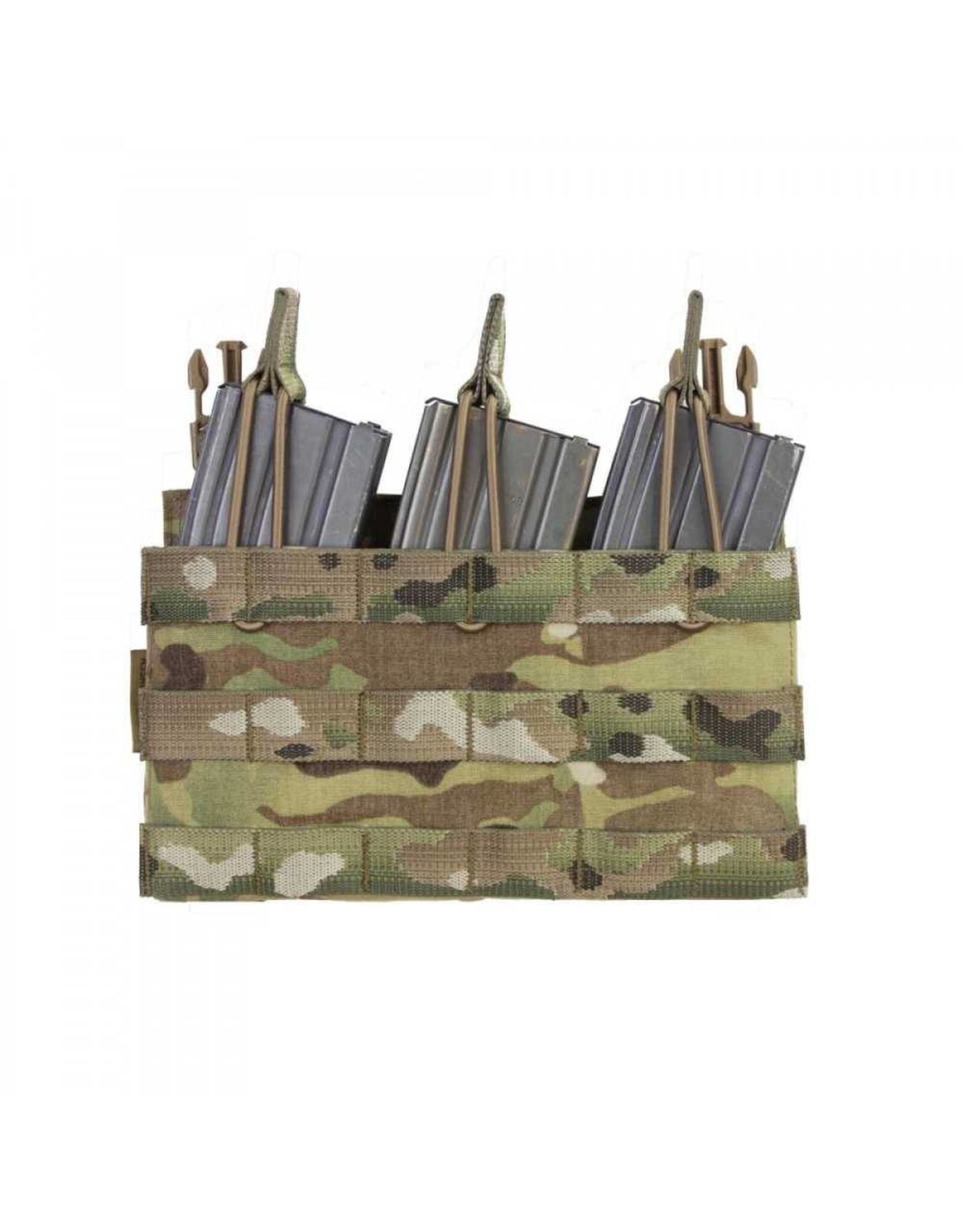 Warrior Removable Triple Molle Open Pouch for RPC - MultiCam