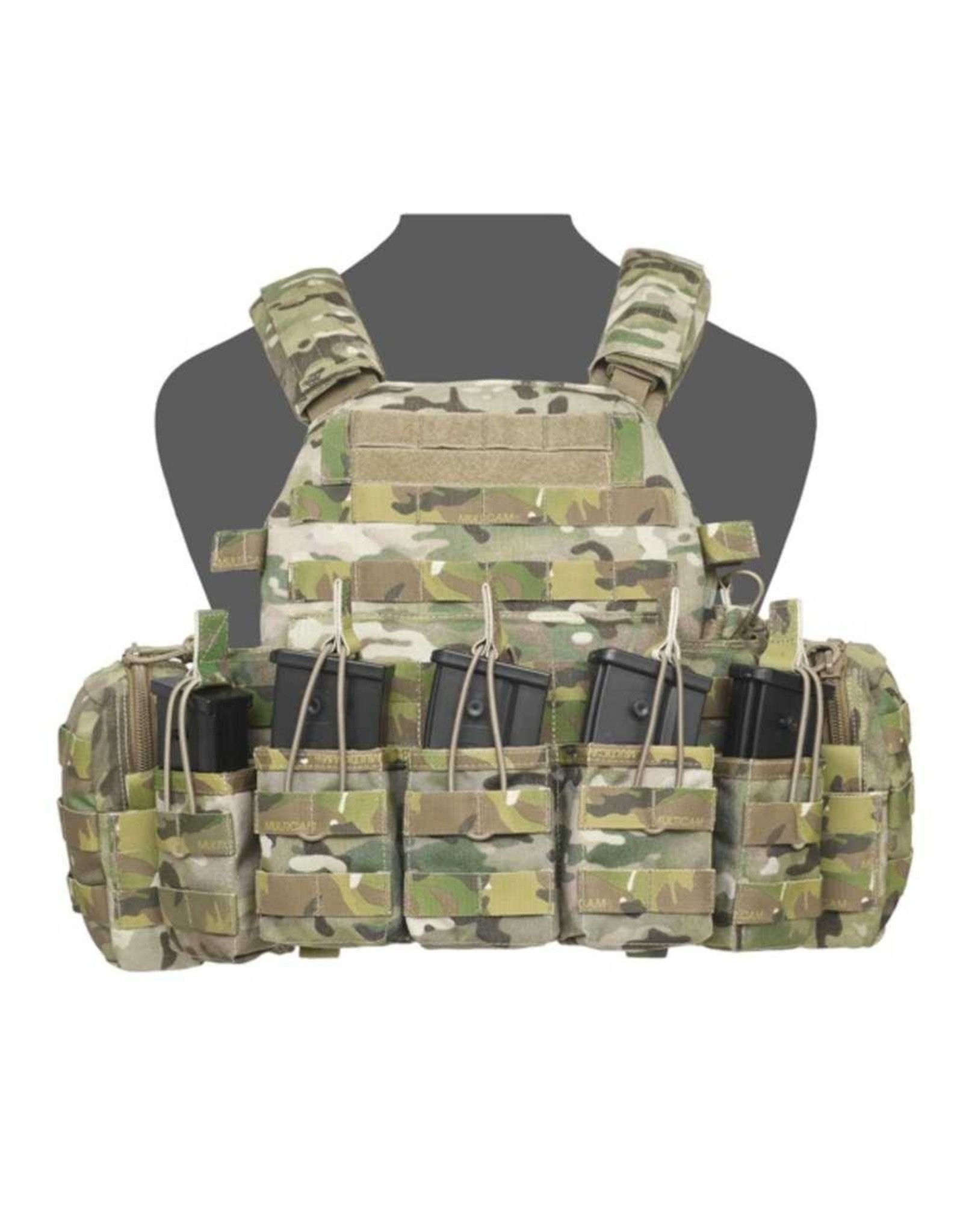 Warrior Single Open G36 - MultiCam