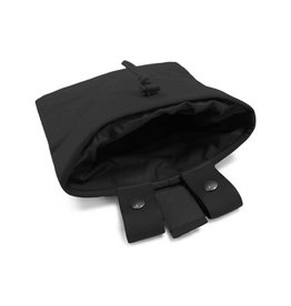 Warrior Large Roll Up Dump Pouch - Black