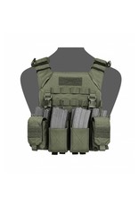 Warrior Recon Plate Carrier w Pathfinder Chestrig - Olive Drab