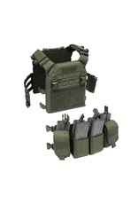 Warrior Recon Plate Carrier w Pathfinder Chestrig - Olive Drab