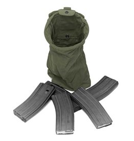 Warrior Slimline Foldable Dump Pouch - Olive Drab