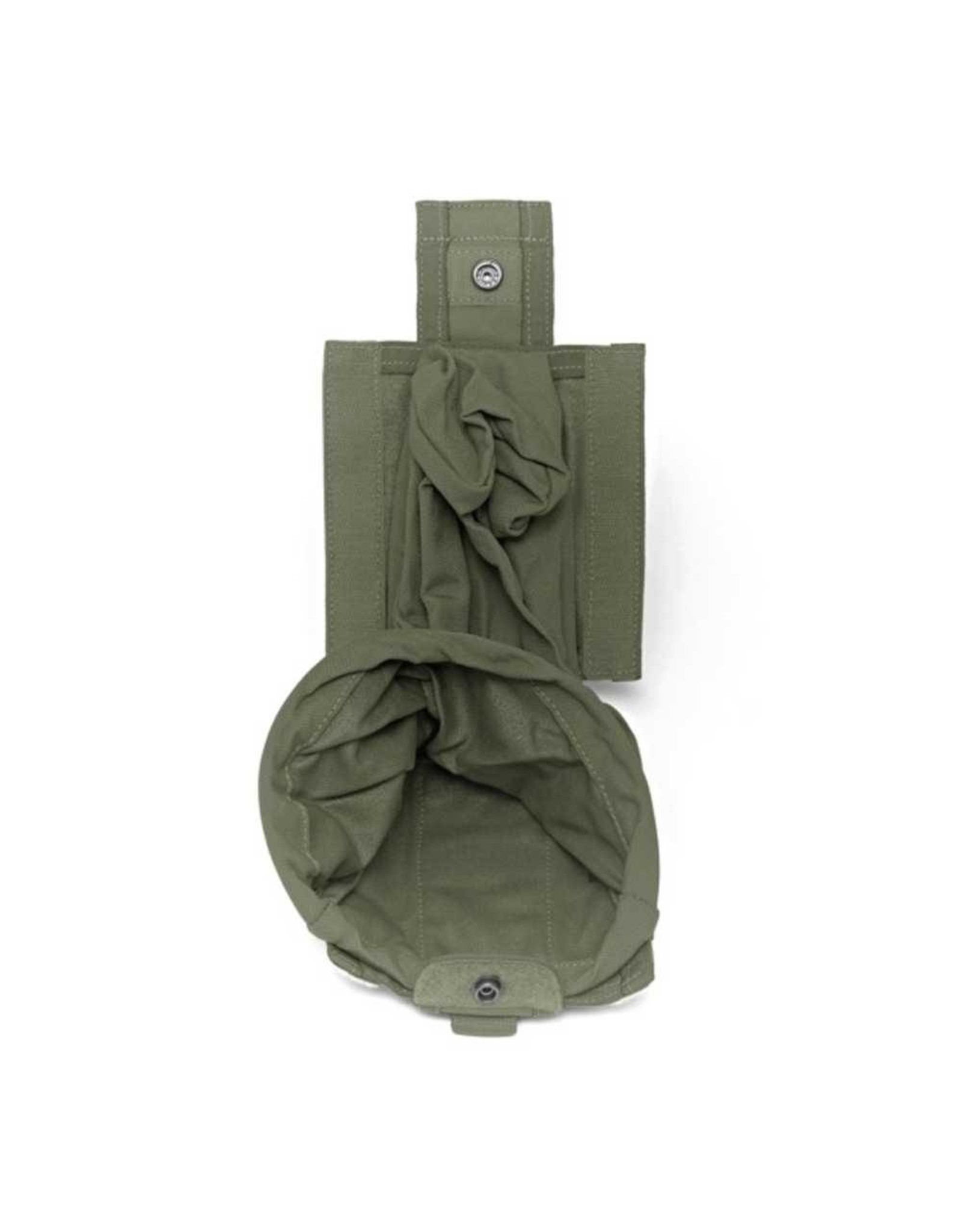Warrior Slimline Foldable Dump Pouch - Olive Drab