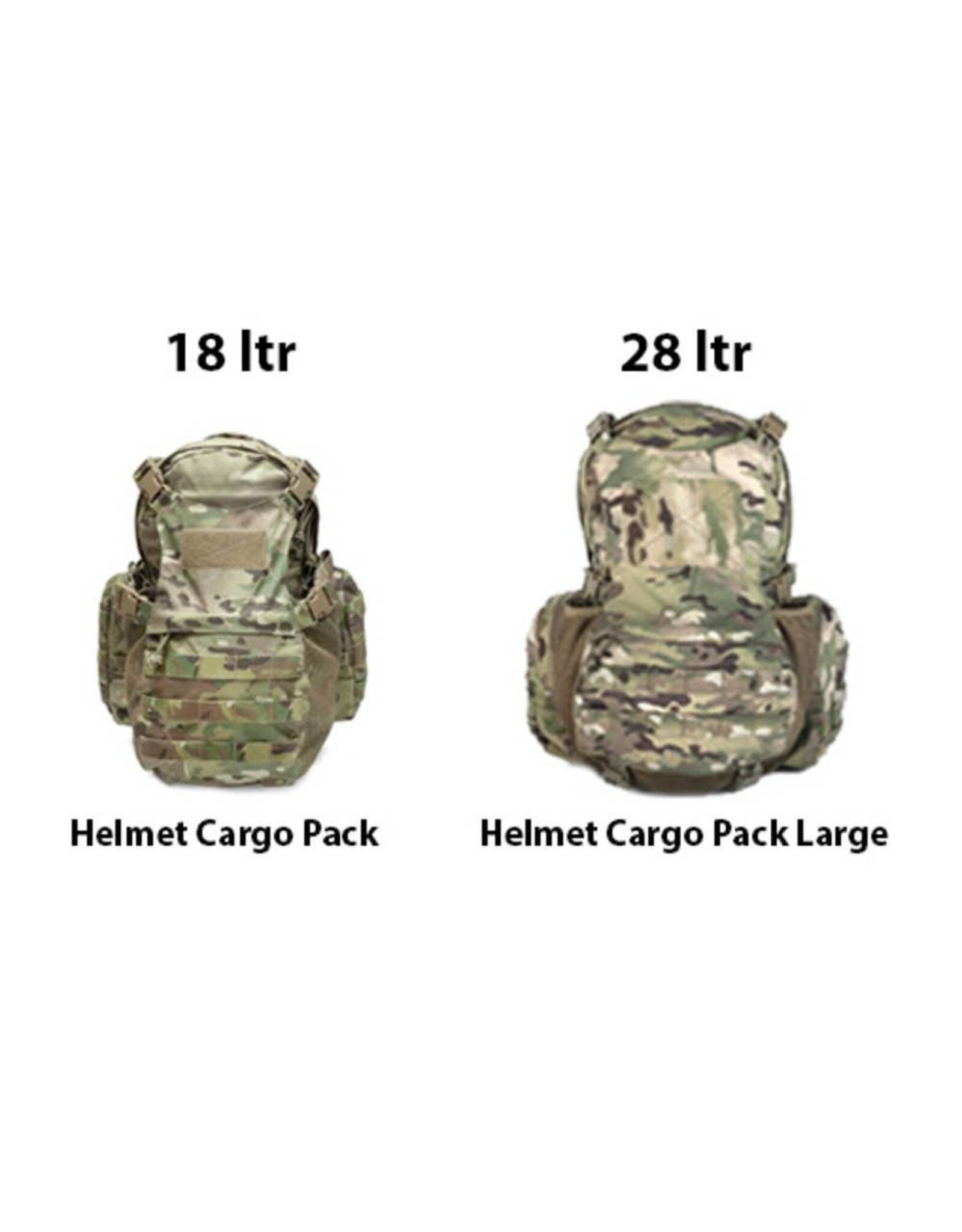 Warrior Helmet Cargo Pack Large 28L - MultiCam